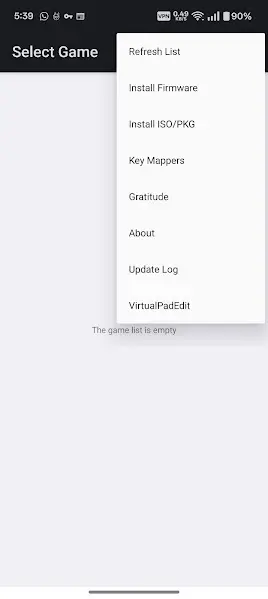 Screenshot of aPS3e APK